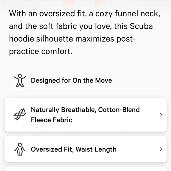 NWT Scuba Oversized Funnel Neck Half Zip - Lululemon - Picture 7 of 9